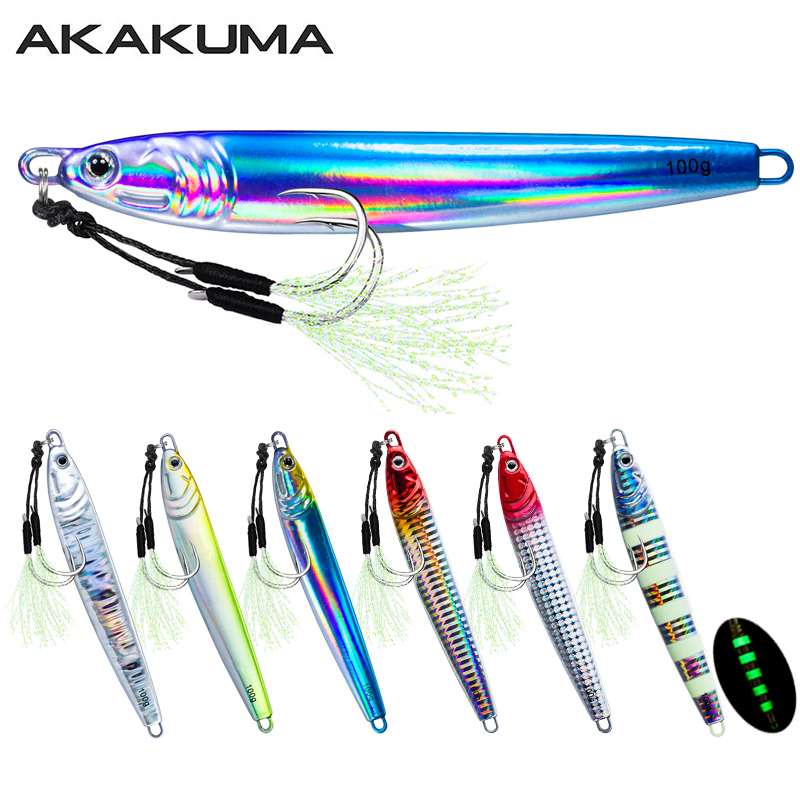 Fishing Lure Spoon - 7 قطعة 40 جرام 60 جرام