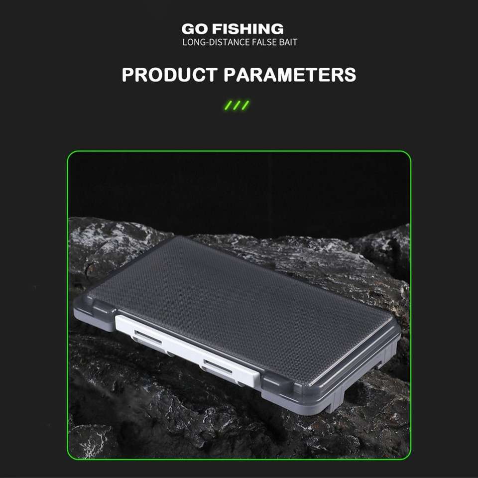 Fishing Lure Spoon - صندوق صيد بلاستيكي جديد محمول مع