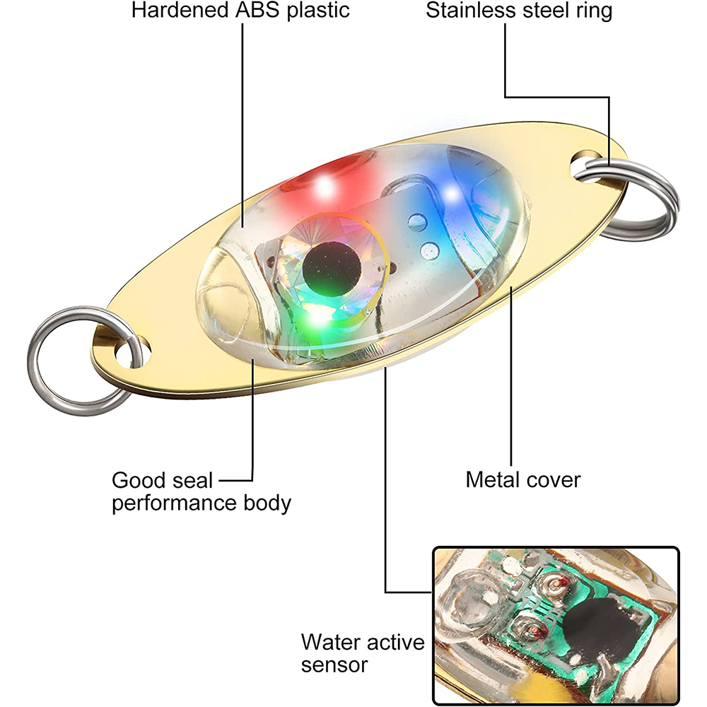 PRO-أضواء الصيد العميقة ، المت - مراجعة Fishing Lure Spoon وسعره