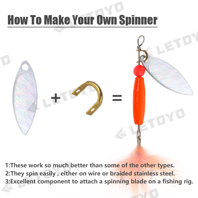 كليفر مطوي على شكل حرف U للملع - مراجعة Fishing Lure Spinner وسعره