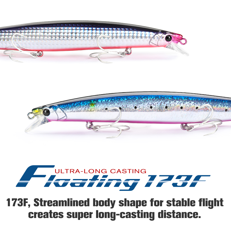 TSURINOYA شور الصيد ستينغر 173 - مراجعة Fishing Lure Crankbait وسعره