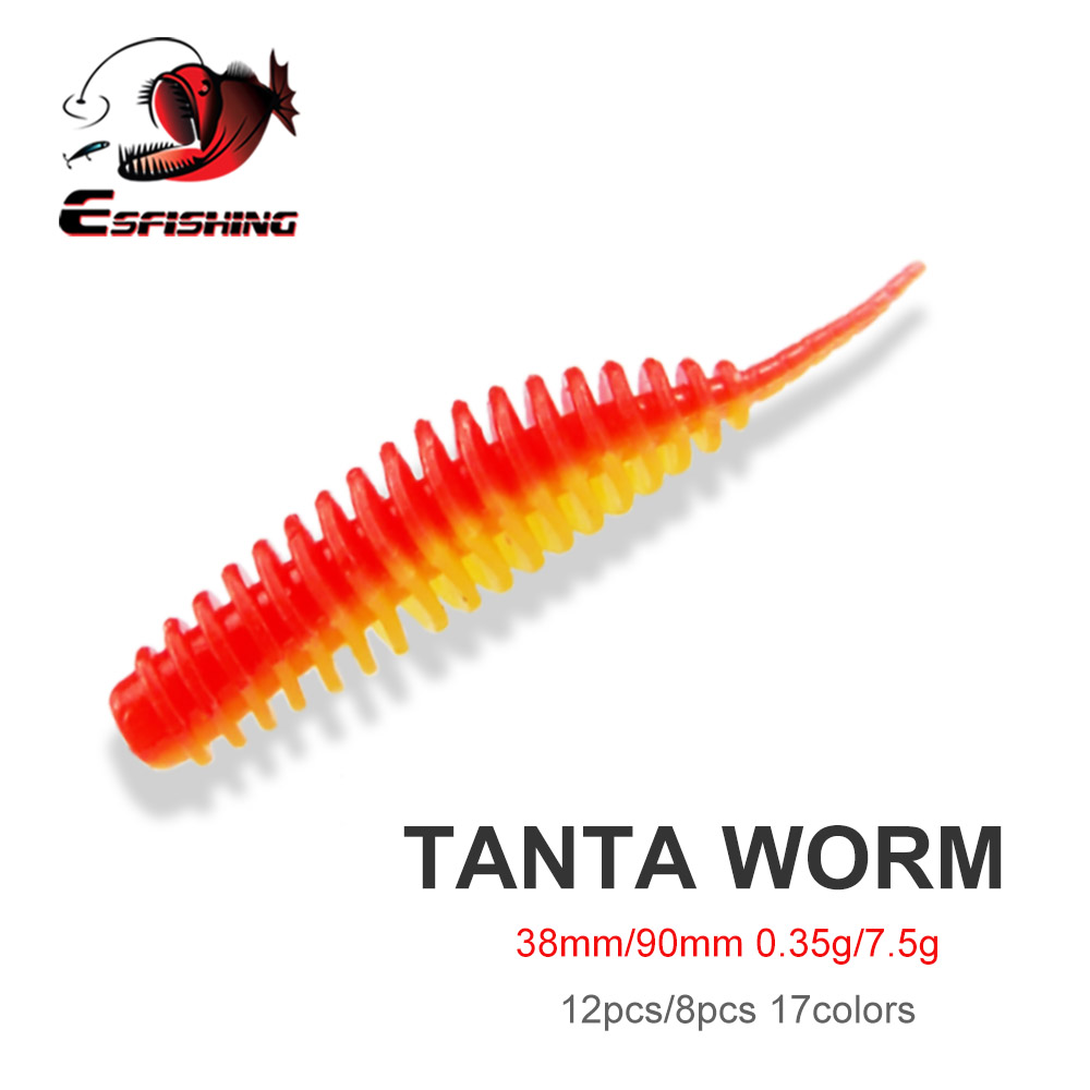 إسفيشينج طعم صيد السمك على شكل - مراجعة Fishing Lure Soft Plastic وسعره