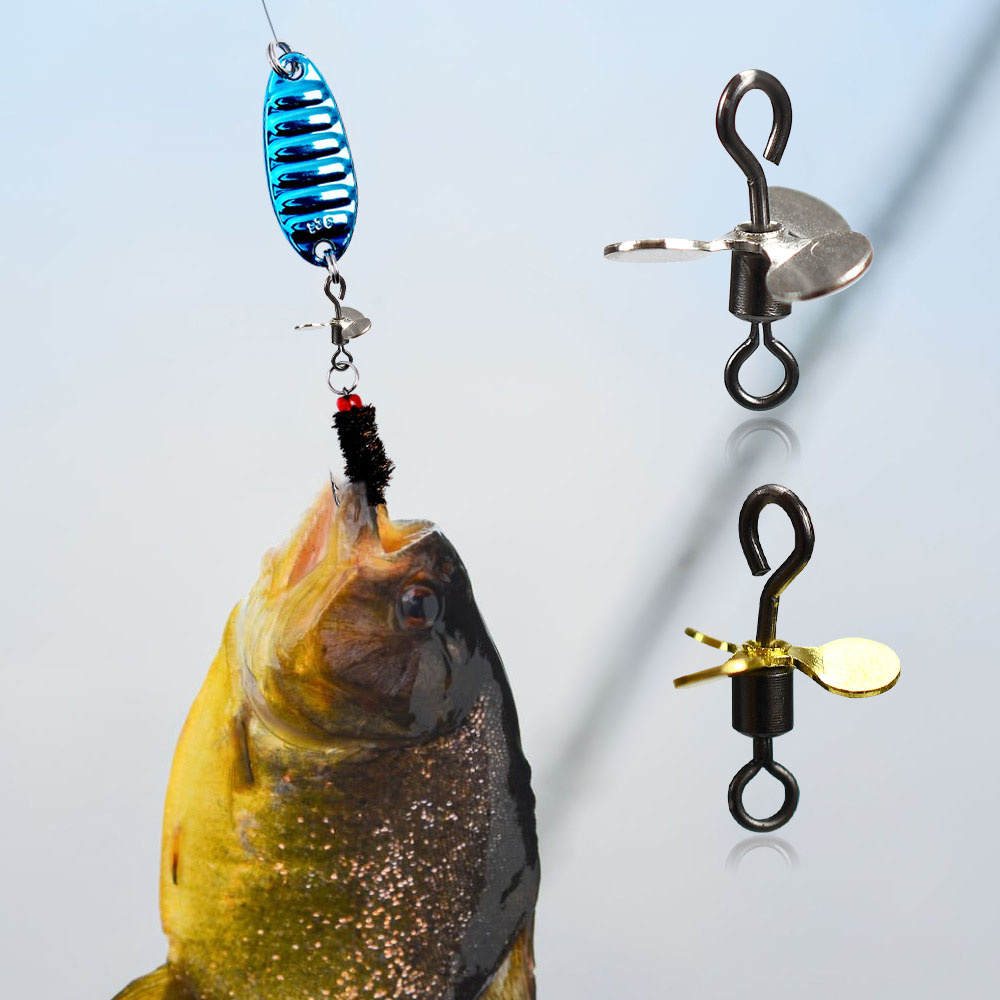 20 قطعة من ملحقات مروحة الصيد  - مراجعة Fishing Lure Blade Bait وسعره