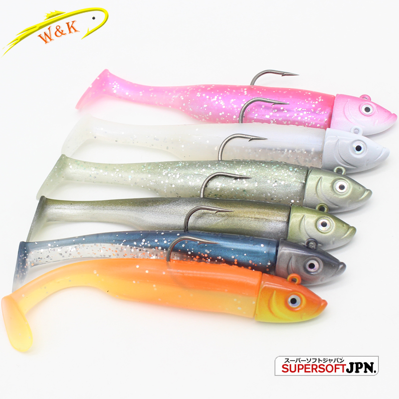مجموعة من طعمين صيد للأسماك في - مراجعة Fishing Lure Soft Plastic وسعره