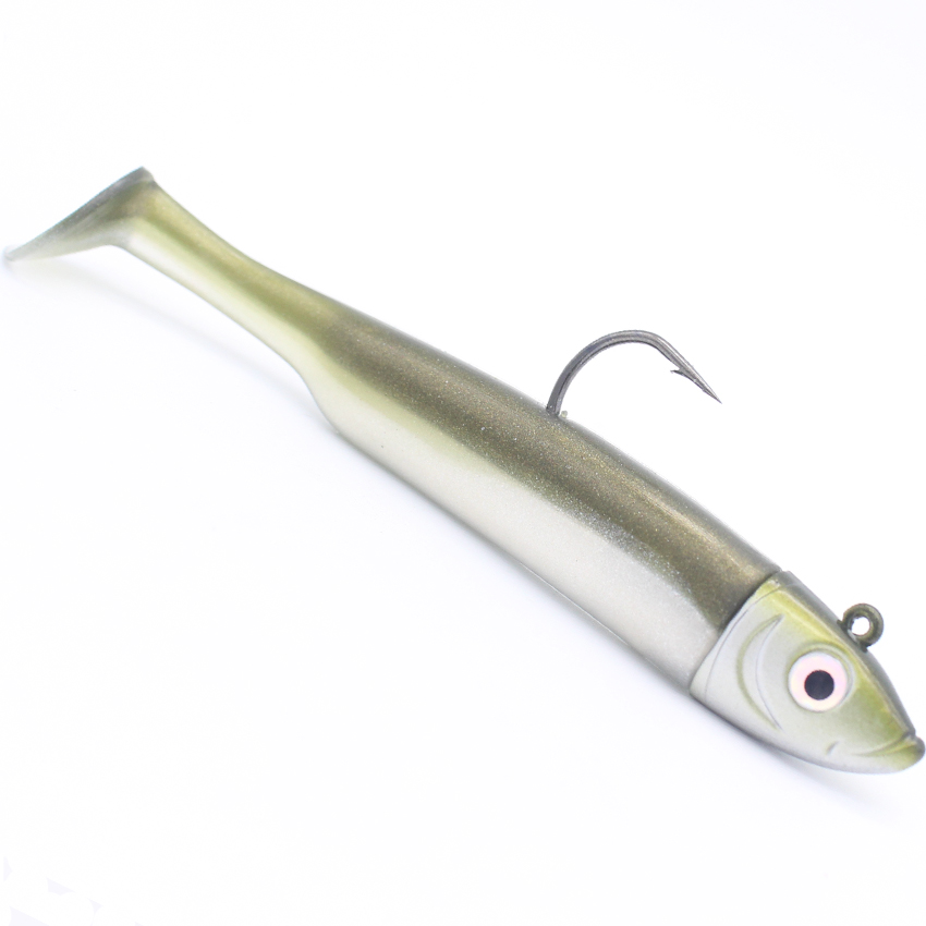 مجموعة من طعمين صيد للأسماك في - مراجعة Fishing Lure Soft Plastic وسعره